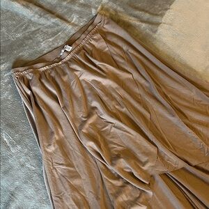 American Eagle Outfitters High Low Tan Skirt